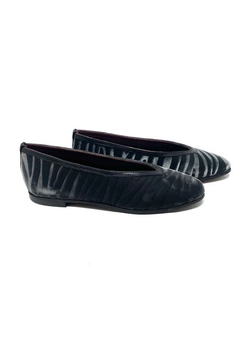  IL LACCIO | 984VELLUTO/NAPPAZEBRA GRIGIO NERO